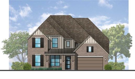 New construction Single-Family house 4406 Southpoint Way, Fulshear, TX 77441 Millbeck Plan- photo 0