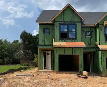 New construction Townhouse house 3926 Lost Fawn Ct, Raleigh, NC 27612 plan Wade 2 - image