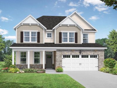 New construction Single-Family house 316 Longleaf Gln, Zebulon, NC 27597 plan The Willow D - image