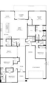 New construction Single-Family house 8071 N 184Th Ave, Waddell, AZ 85355 plan Reagan - image