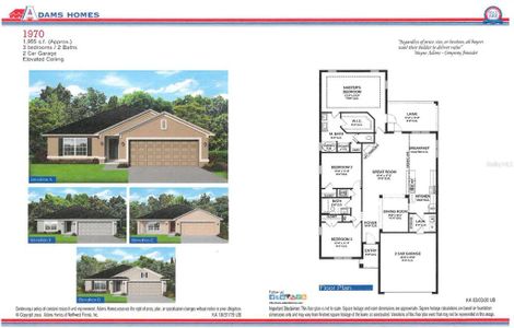New construction Single-Family house 2504 Averland Lp, North Port, FL 34287 plan 1970 - image
