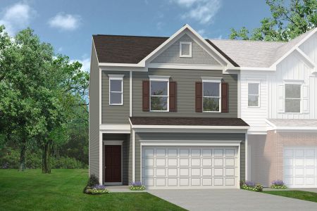 New construction Townhouse house 5475 Maxham Rd, Austell, GA 30168 - photo 0