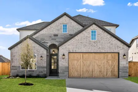 New construction Single-Family house 17224 Autumn Falls Dr, Manor, TX 78653 Welch- photo 0