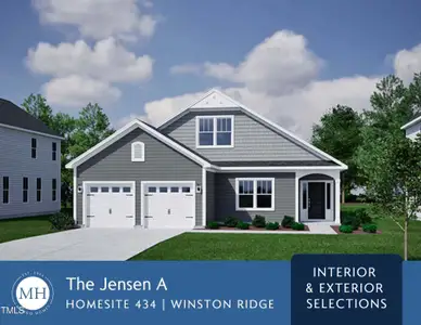 New construction Single-Family house 137 Sugarmaple Wy, Youngsville, NC 27596 plan Jensen - image