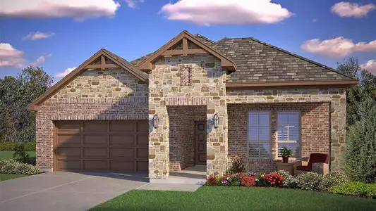 New construction Single-Family house 2521 Gray Dr, Northlake, TX 76247 plan WHITE ROCK - image
