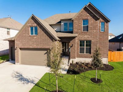 New construction Single-Family house 209 Barnstorm Ln, Georgetown, TX 78633 plan Whitney - image