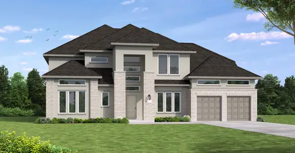 New construction Single-Family house 19814 Prairie Spider Wy, Cypress, TX 77433 plan Palmhurst - image