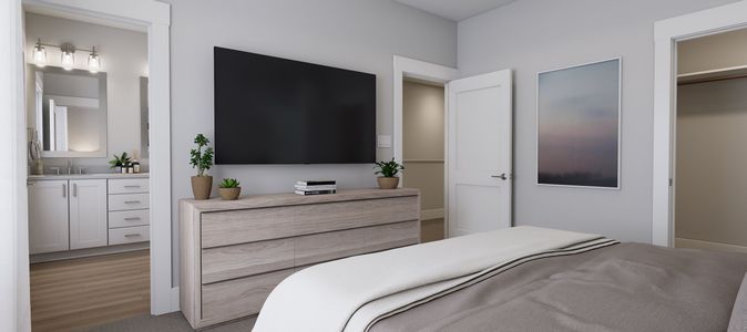 New construction Townhouse house 2420 Adrift Rd, Fuquay Varina, NC 27526 plan Atlas End Unit - image 13