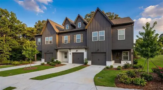 New construction Townhouse house 74 Fausett Ln, Dawsonville, GA 30534 - image