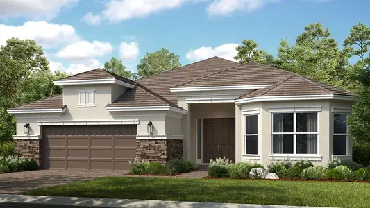 New construction Single-Family house 18096 Terracina Dr, Fort Myers, FL 33913 plan Pallazio - image