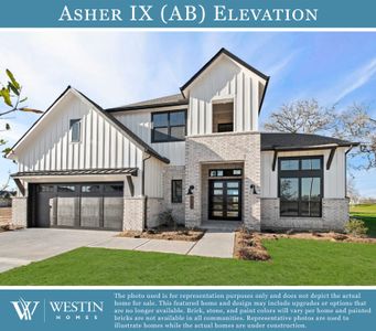 New construction Single-Family house 32440 Forktail Lake Dr, Fulshear, TX 77441 The Asher IX- photo 0