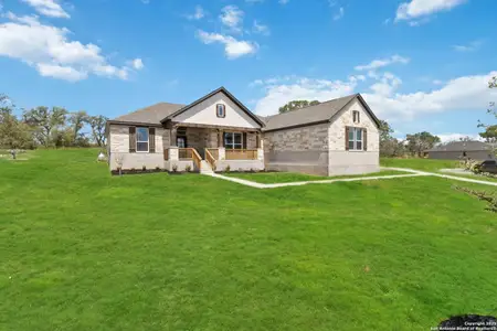 New construction Single-Family house 21225 Jordans Ranch Wy, San Antonio, TX 78264 plan Arlington - image