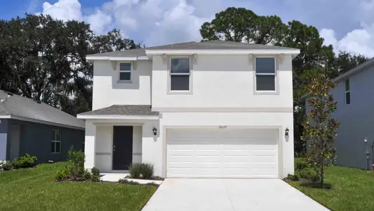 New construction Single-Family house 10632 Hidden Banks Gln, Parrish, FL 34219 plan Robie - image