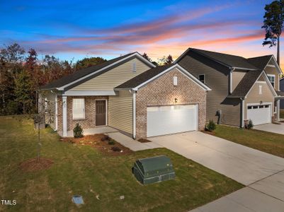 New construction Single-Family house 20 Rolling Banks Dr, Louisburg, NC 27549 Falcon- photo 0 0