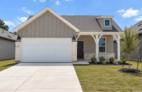 New construction Single-Family house 204 Jersey Ln, Boerne, TX 78006 plan Hewitt - image