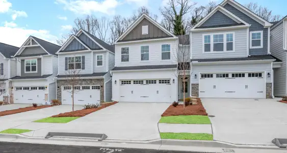 New construction Townhouse house 62 Bluff Trce, Dawsonville, GA 30534 plan Southampton - image