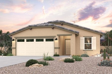 New construction Single-Family house 1351 N Larat Ln, Coolidge, AZ 85128 plan Sterling - image