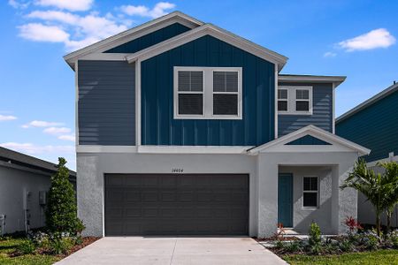 New construction Single-Family house 12161 Cattleside Dr, Lithia, FL 33547 Valencia- photo 0