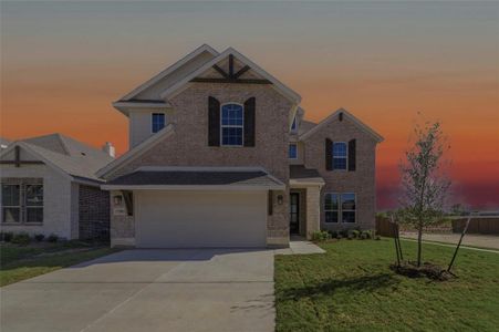 New construction Single-Family house 3500 Helena St, Gainesville, TX 76240 plan Navasota - image