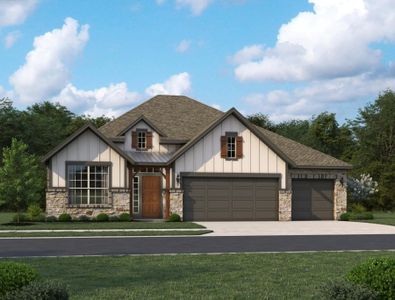 New construction Single-Family house 15923 Switchgrass Ct, Crosby, TX 77532 plan Dominion - image