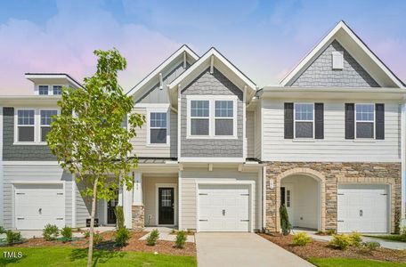 New construction Townhouse house 906 Kensley Grove Ln, Fuquay Varina, NC 27526 plan Litchfield - image