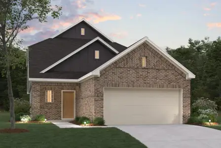 New construction Single-Family house 8215 Blue Shell Ln, Cypress, TX 77433 plan Rosemary - Smart Series - image