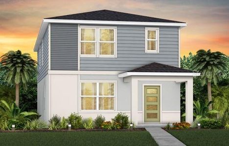 New construction Single-Family house 7274 Summer Ivy Aly, Orlando, FL 32829 Haddock - photo 0