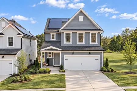 New construction Single-Family house 2425 New Bethel Church Rd, Garner, NC 27529 plan Harris - image