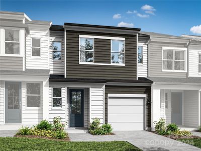 New construction Townhouse house 2131 Endeavor Run, Charlotte, NC 28269 Hanover- photo 0