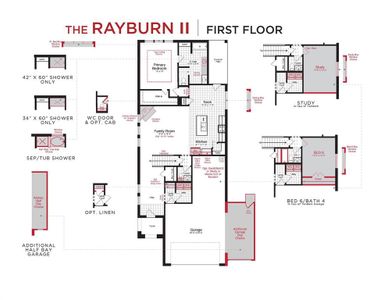 New construction Single-Family house 1655 Gracehill Wy, Forney, TX 75126 Rayburn II W- photo 0