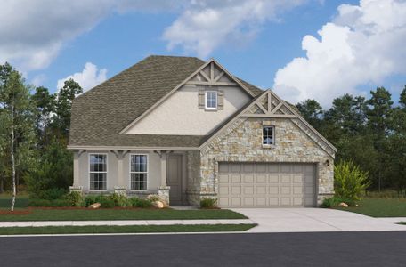 New construction Single-Family house 4205 Garden Lndg, Schertz, TX 78132 plan Frio - image
