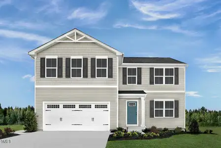 New construction Single-Family house 1557 Ivy Meadow Ln, Zebulon, NC 27597 plan Elder - image