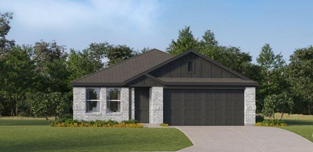 New construction Single-Family house 21455 Montecagnano Ave, New Caney, TX 77357 Ramsey- photo 0