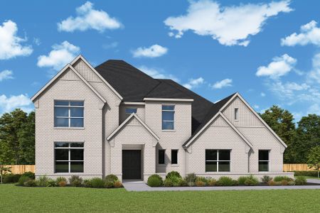 New construction Single-Family house Flower Mound, TX 75028 plan The Jericho - image