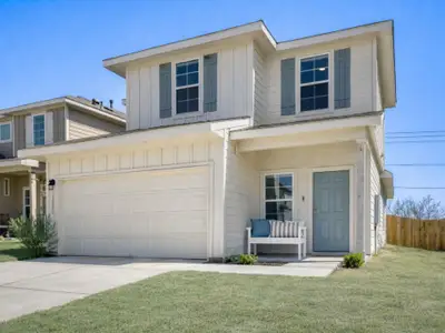 New construction Single-Family house 12421 Silversmith Ln, Mustang Ridge, TX 78610 plan The Florence - image