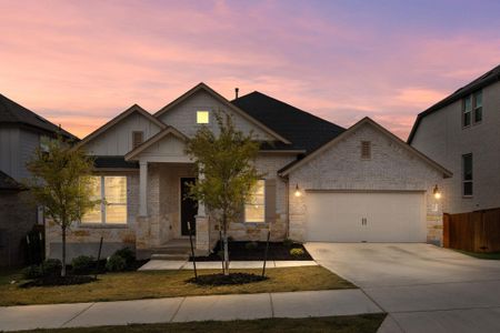 New construction Single-Family house 201 Blue Jasmine Trl, Georgetown, TX 78628 plan Nolan - Classic Series - image