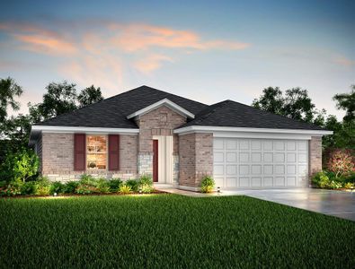 New construction Single-Family house 230 Magnolia Laurel Drive, Alvin, TX 77511 Brook- photo 0