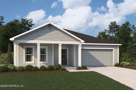 New construction Single-Family house 160 Ridgehill Way, Saint Johns, FL 32259 Aurora- photo 0