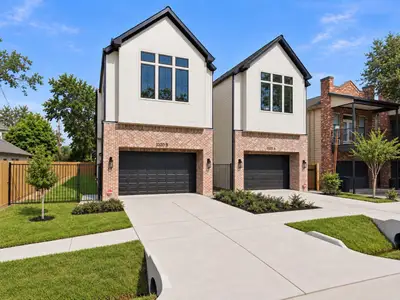 New construction Single-Family house 1320 Alexander St, Unit B, Houston, TX 77008 - image