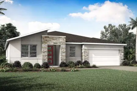 New construction Single-Family house 35504 Peak Willow Trce, Dade City, FL 33525 plan Red Rock - image