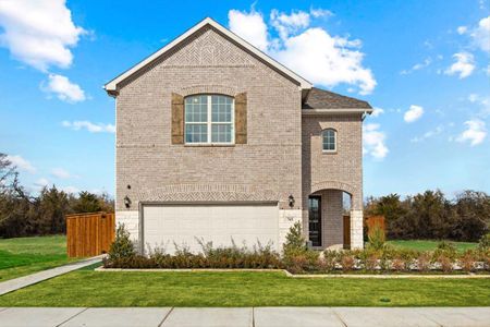 New construction Single-Family house 441 Pleasant Field Drive, Lavon, TX 75166 Sweetwater II V- photo 0