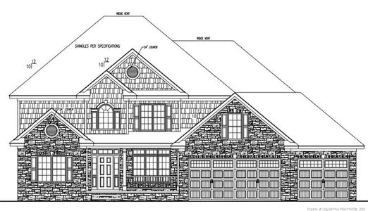 New construction Single-Family house 1927 Thomas Wood Dr, Fayetteville, NC 28306 plan Sakamoto - image
