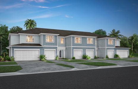 New construction Townhouse house 2550 Winsome Way, Davenport, FL 33896 Springdale- photo 3 3