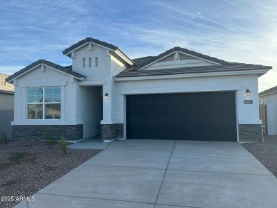 New construction Single-Family house 18377 W Desert Hollow Dr, Wittmann, AZ 85361 Dove- photo 0