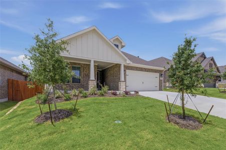 New construction Single-Family house 529 Waterford Park Blvd, Weatherford, TX 76087 plan Cascade II - image