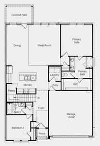 Structural options added include; Covered patio