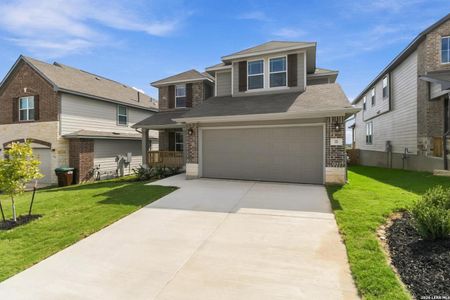 New construction Single-Family house 121 Alyssa Cv, San Antonio, TX 78253 plan Polk - image