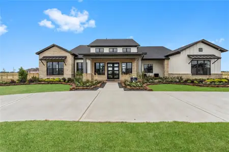 New construction Single-Family house 2001 Whispering Oaks Ln, Waller, TX 77484 plan Abilene - image