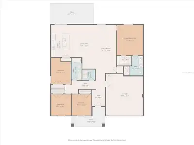 New construction Single-Family house 16334 Frost Bird Rd, Brooksville, FL 34614 plan The Mesquite - image 5