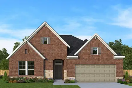 New construction Single-Family house 21864 Victory Green Wy, Porter, TX 77365 Hanford- photo 0